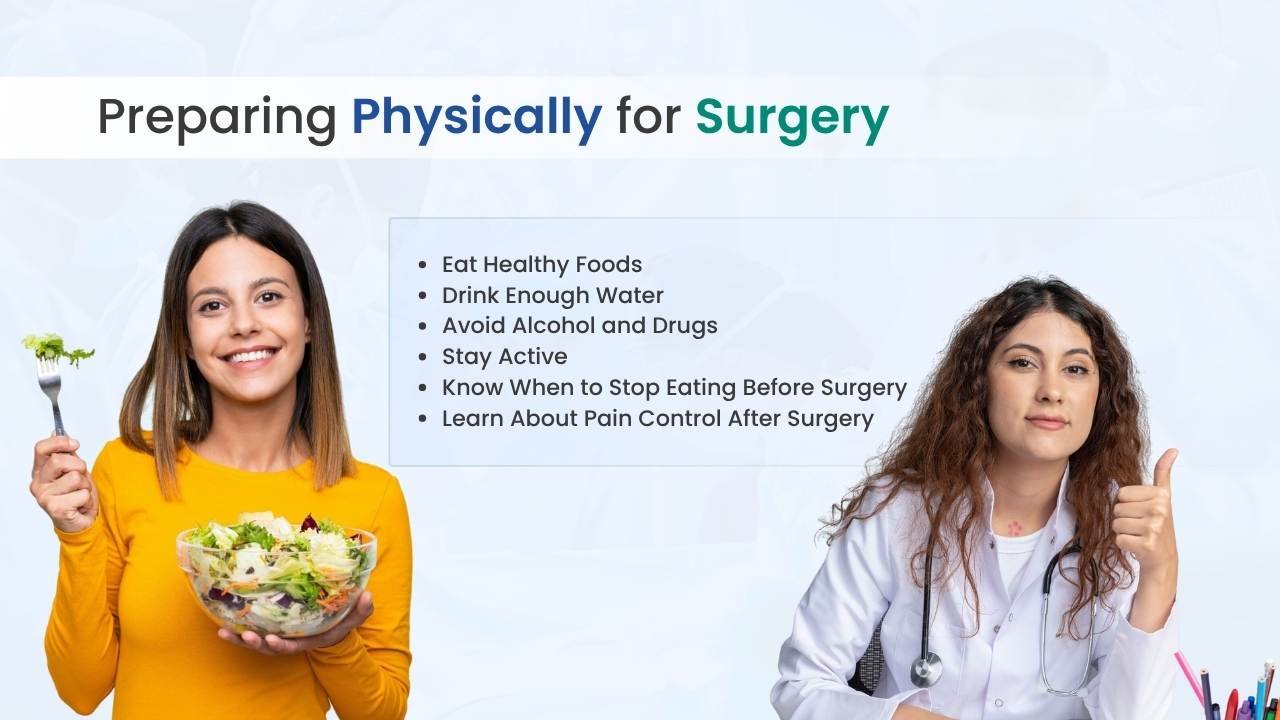 preparing physically for surgery