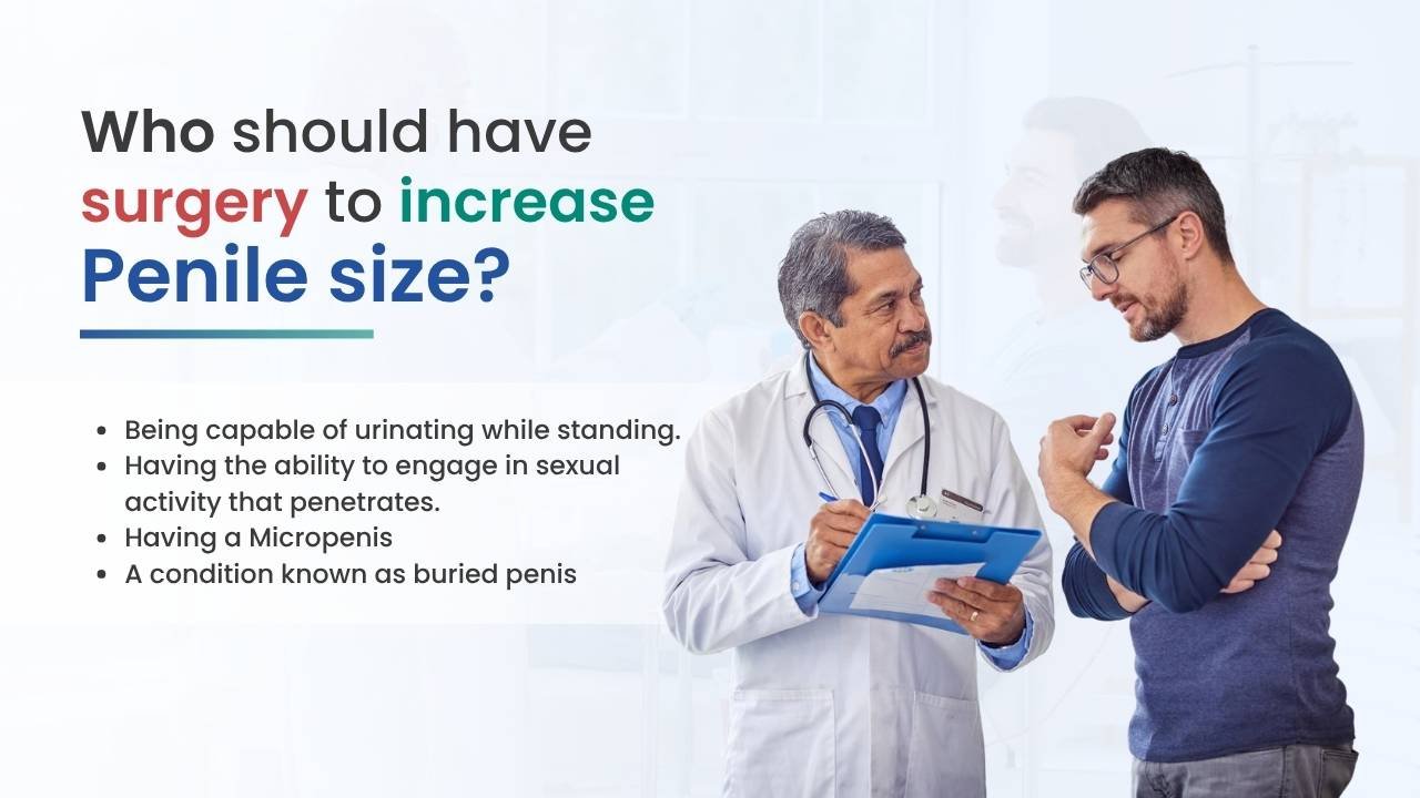 who should have surgery to increase penile size