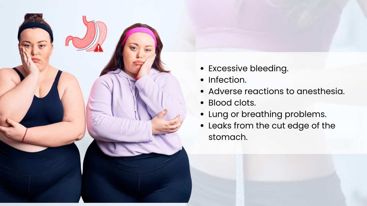 what are the complications of sleeve gastrectomy