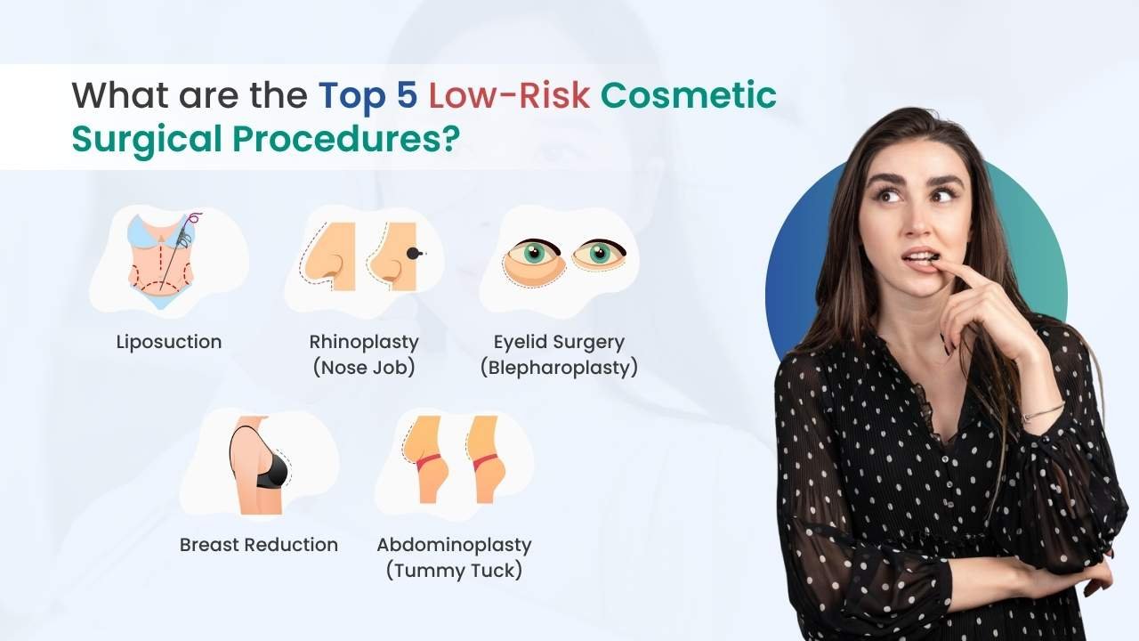 what are the top low risk cosmetic surgical procedure