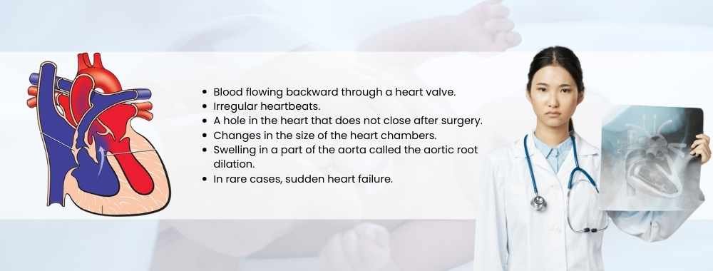possible complications of tetralogy of fallot 