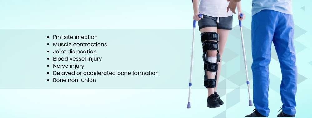 possible complications of limb lengthening surgery
