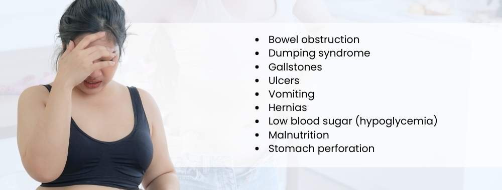 possible complications of roux-en-y gastric bypass surgery